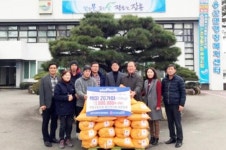 장흥군 농민회 용산면지회, 작년에 이어 올해도 백미 기탁