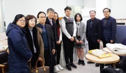 호남삼육중고교, 광주시 남구 주월1동 행정복지센터에 이웃돕기 백미 전달