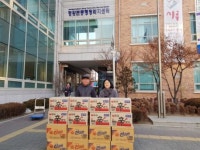 농부 이광동 씨, 정왕본동에 후원품 전달