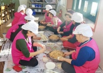 신안군 자은면 “훈훈함이 가득한 설명절 만두나누기 행사 열려”