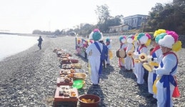완도 보길면, 마을의 안녕 기원과 해신(海神) 달래는 당제 열려