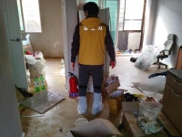  양촌읍, 알코올중독 사례관리가구 청소 지원