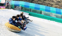 광주시 광산구,눈썰매장서 ‘씽씽’ 겨울방학 추억 쌓아