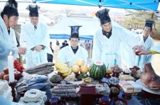 강진군, 국태민안 기원~ 비자나무 당산제 개최
