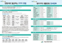 광주시 광산구 하남동, 하남·진곡산단에 민원서류 발급 안내문 배포 