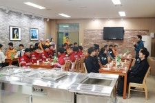 (주)한울에프앤에스근로복지공단안산병원직원식당 | 인천공단소방서, 직원 건강관리를 위한 식당 새단장