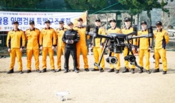 광주소방, 드론 활용 산악·수난사고 ‘입체훈련’