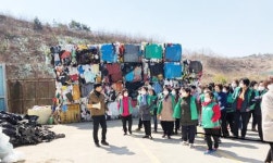 화순군 새마을부녀회, 농촌 폐기물 종합처리시설 견학