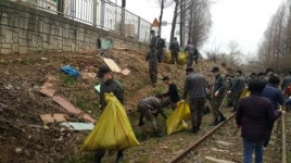 부개1동 자생단체, 군부대 장병과 함께 군용철로변과 하수도 쓰레기 일제 정비 