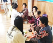 함평군 나산면-전남보건고, 지역 경로당 의료봉사활동 나서