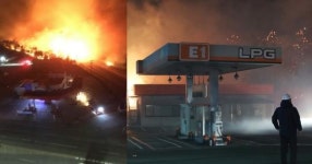 소방관들이 밤새 목숨 걸고 속초 주유소 지켜낸 이유