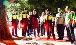 김삼호 광주시 광산구청장, 민·관합동 야간 방범순찰
