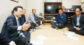 [포토]임택 광주시 동구청장,   관내 경로당 방문 애로사항 청취