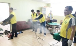 광주시 광산구 신가동 지사협, 경로당 14곳 소독·청소 봉사