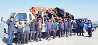 영광군, 아름다운 섬 만들기 농업기술센터에서도 발 벗고 나서  