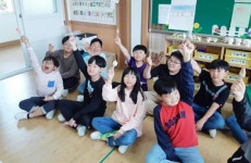 신안 자은초, 해바라기 씨앗 나눔 ‘눈길’