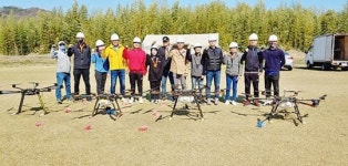광양시, ‘드론 공공서비스 지원단’ 드론 국가자격증 전원 취득