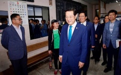 이용섭 광주시장, 문화동 시외버스정류소에서 ‘7번째 현장 경청의 날’ 진행