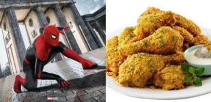 마블영화 팬들을 위해 bhc치킨이 야심차게 준비한 깜짝 이벤트