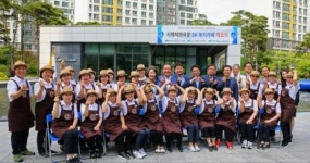 미추홀구, 노일 일자리 ‘카페지브라운’ 3호점 개소