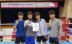 화순군 선수단, 전국 복싱선수권대회에서 큰 성과