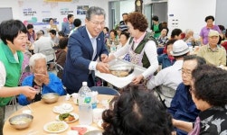 광주시 서구 농성1동 새마을회, 사랑의 닭죽 봉사