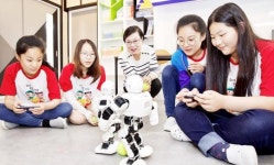 조선대 SW융합교육원, 완도 초등생 대상 로봇코딩수업 교육기부활동
