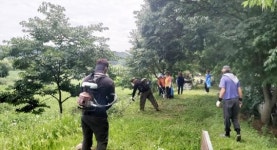 담양군 봉산면 사회단체, 릴레이 환경정화활동 펼쳐