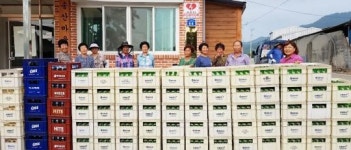 영암군 서호면 송산마을, 빈병 등 생활폐기물 수거 활동 실시
