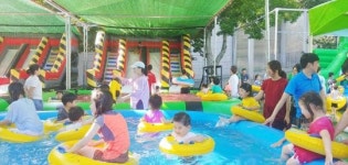 국립아시아문화전당 야외물놀이장 ‘인기’ 