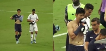 손흥민이 호날두와 유니폼 교환하기 전까지 갖고 있었다는 생각
