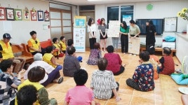 광주시 광산구우산건강센터, 아파트서 ‘건강한 여름나기 캠페인’