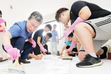 광주시 서구 자원봉사자, 집수리 봉사활동