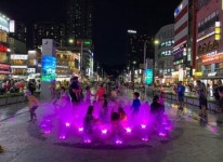 [포토] 해운대해수욕장 주 출입로인 구남로 문화공장 음악 분수