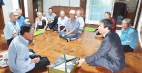 전남 장흥군 장동면, 추석 맞이 소외 이웃과 경로당 위문