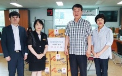 엘리체 컨트리클럽, 화순군 춘양면에 라면 100박스 기부