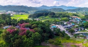 ‘2019 전남도 마을이야기 박람회’  대상, 장성 황룡마을… 현판식 열어