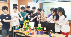 조선대 SW융합교육원, 광양 광영고서 ‘IT 창의융합진로교육캠프’ 진행