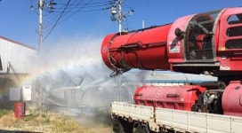 영광군, 양돈농장 일제소독 실시