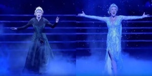 렛잇고 부르면서 1초만에 엘사 드레스가...뮤지컬 Frozen(겨울왕국) (영상)