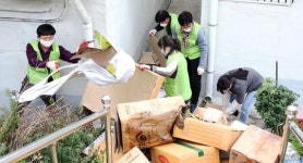 동신대 직원사회봉사단 ‘홀몸노인 위한 봉사활동’ 실시