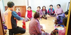함평군 학교면, 민관합동 경로당 안전점검 실시