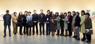 순천시여성문화회관 뎃생과 수채화반 회원전 개최