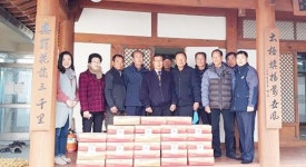 화순군 춘양면, 연말 이웃돕기 나눔 릴레이