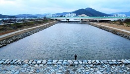 광양시 광양읍 서천변, “폴짝폴짝 징검다리 건너는 재미에 흠뻑 빠져요!”