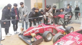 호남전기설계감리주 | 호남대, 중국 후난대 ‘국가중점 자동차 실험실’ 현장학습 실시