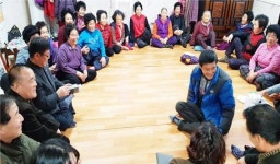 장흥군 관산읍, 경로당 순회 새해인사