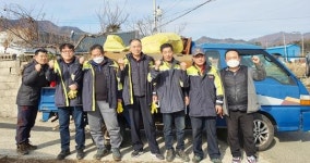 강진읍의용소방대, 화재피해주택 봉사