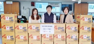 (유)엘리체컨트리클럽, 화순군 춘양면에 라면 100박스 기부