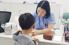 한국건강관리협회 광주전남지부,월화수지역아동센터 환원검진실시